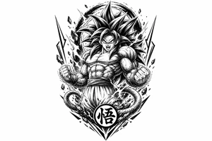 Go ku going super sain 4 tattoo idea