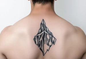 titanic and iceberg tattoo idea