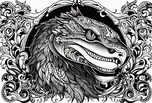 republic dominicana, animal tattoo idea