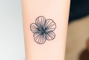 indigenous, ecuador, hibiscus flower tattoo idea