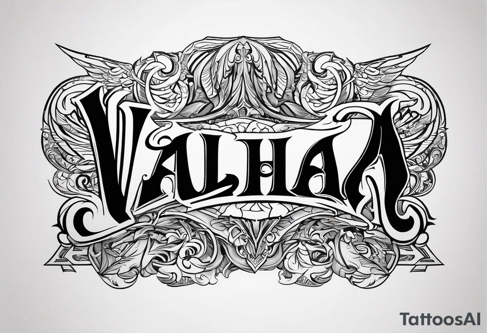 Valhalla tattoo idea