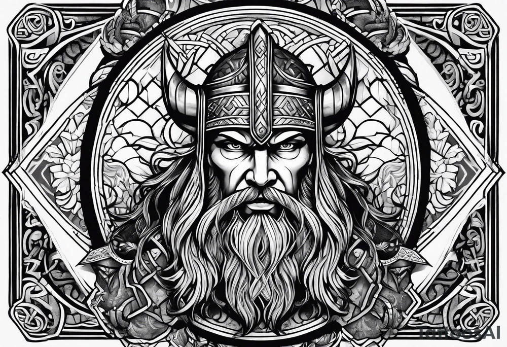 Viking tattoo idea