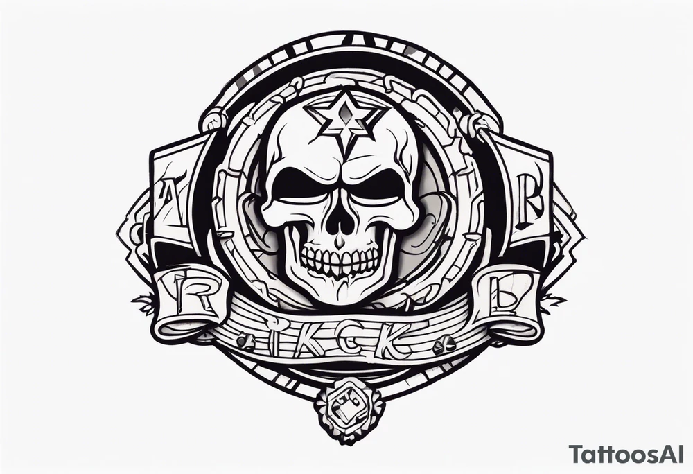 Rock a billy tattoo idea