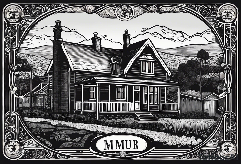 I would like a tattoo designed which has a nod towards my heritage which is being born in a coal mining village in Grimethorpe, South Yorkshire. Maybe something with a mining lamp, piece of coal or mining lamp. Also possibly something linked to man united, bit of a Mauri piece in there to remember my New Zealand trip and something to link to my two children Mia (born 26th November 2014) and Oscar (born 17th August 2017) tattoo idea