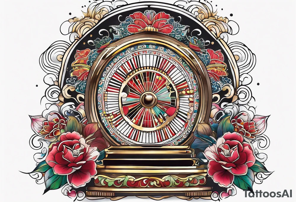 casino tattoo idea