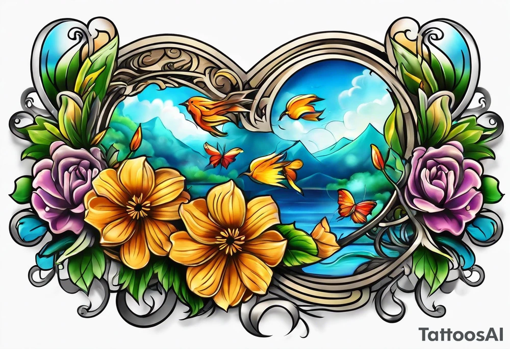 new beginnings cover up puzzle piece tattoo idea