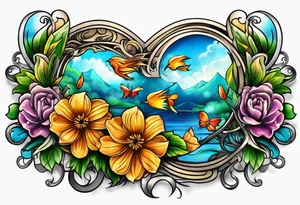 new beginnings cover up puzzle piece tattoo idea