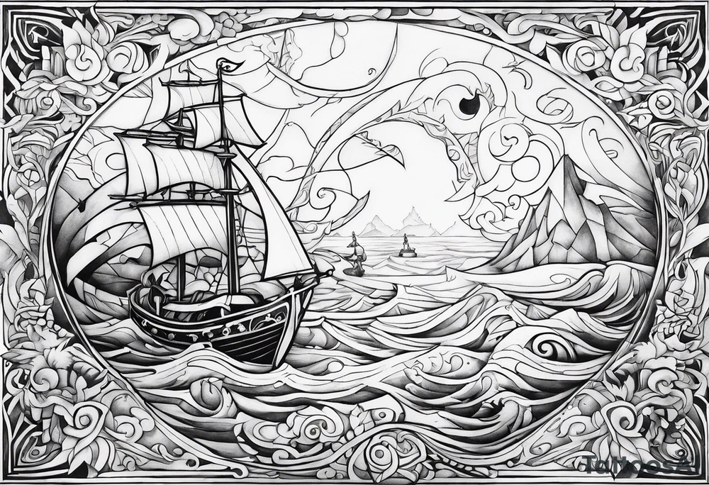 zelda wind waker tattoo idea