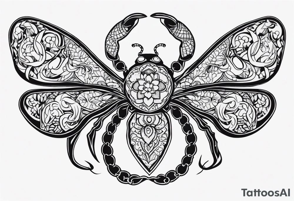 cancer tattoo idea