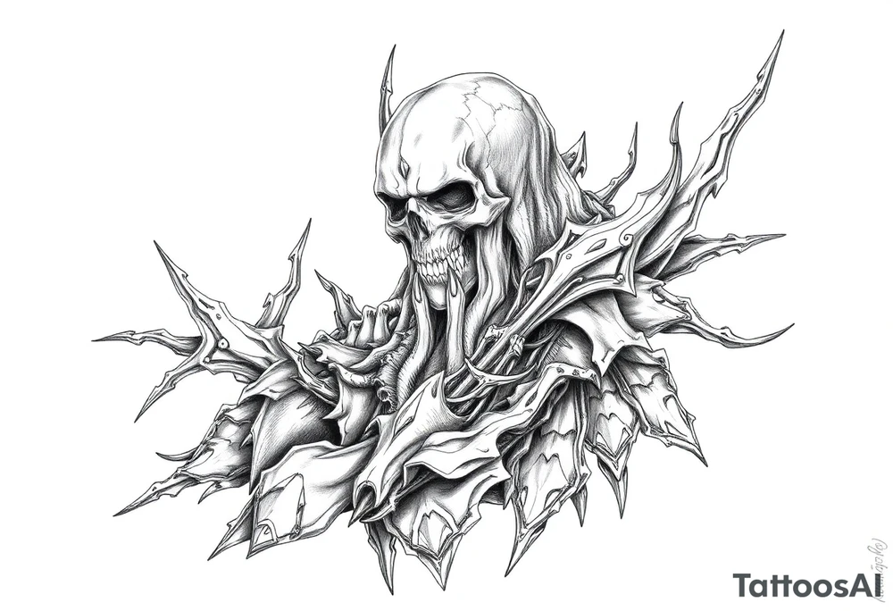 Mysteriöser feenwald tattoo idea