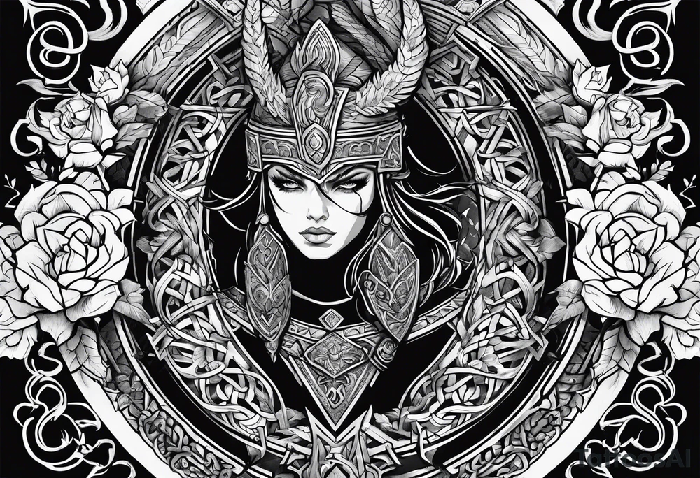 Norse mythology, forearm, Hræsvelgr tattoo idea