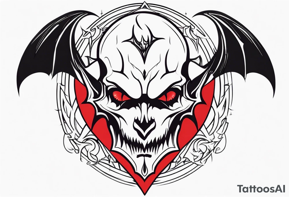 Vampire tattoo design tattoo idea