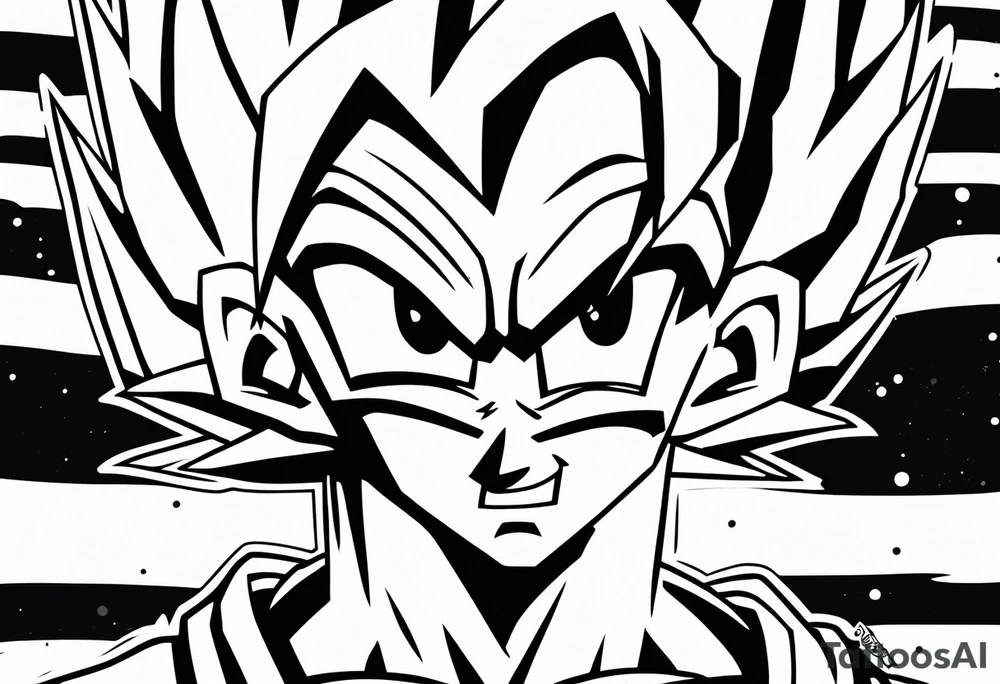 dragonball z tattoo idea
