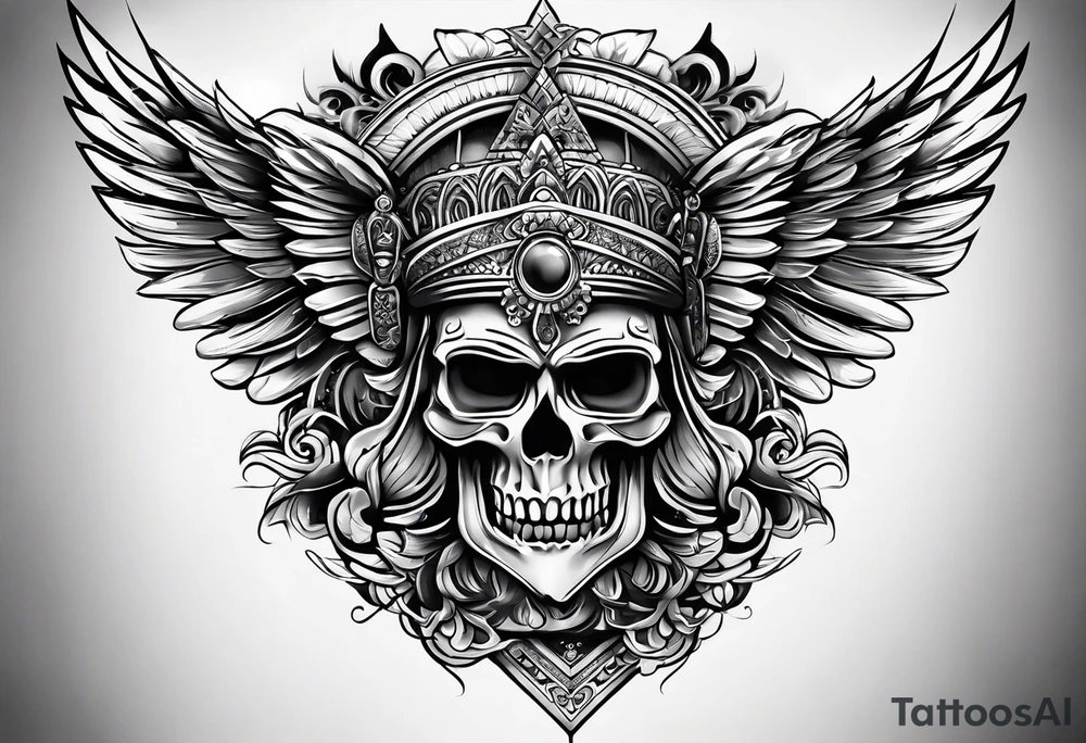 Quiero diseños para todo el brazo con tema egipcio entre dioses tattoo idea