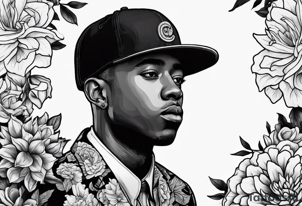 Flower boy by tyler the creator tattoo idea