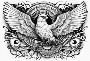 Colombe électricité tattoo idea
