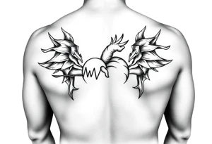heart beat voyage tattoo idea