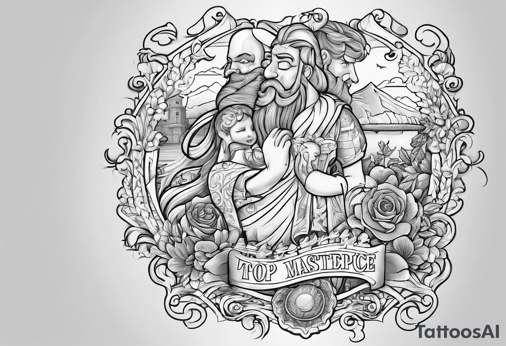 American dad tattoo idea