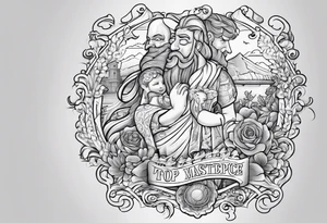American dad tattoo idea