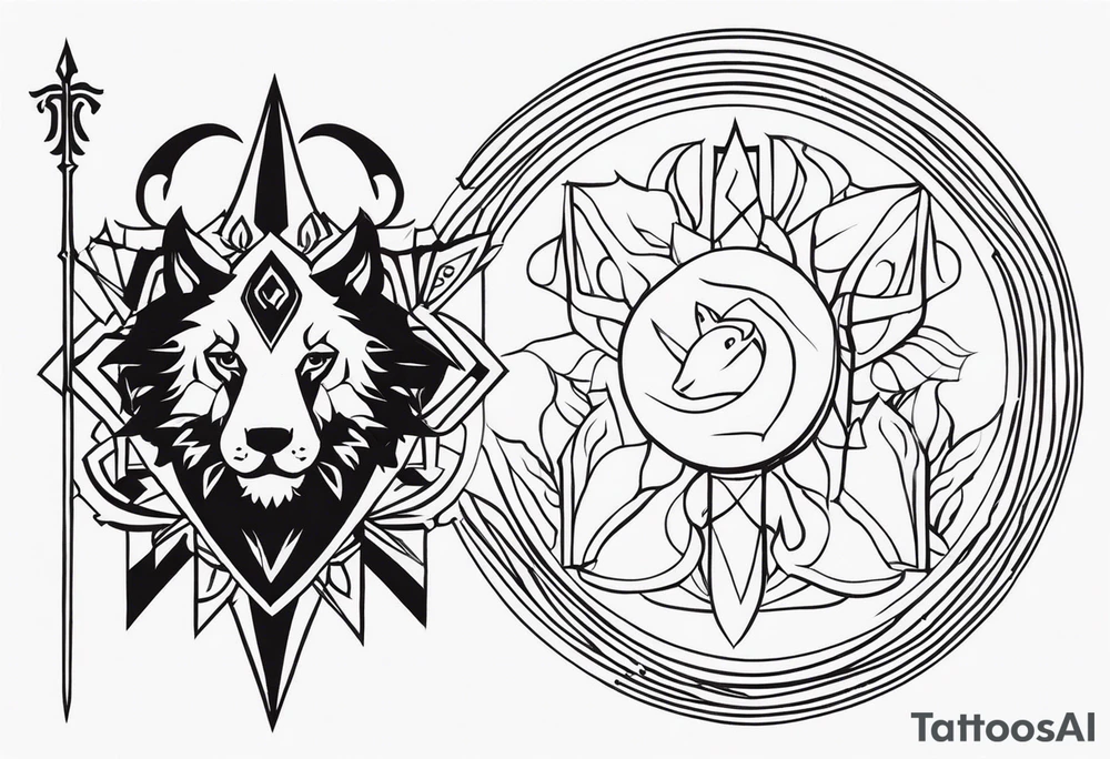 Some romanian mythology and the date 15.07.2006 tattoo idea