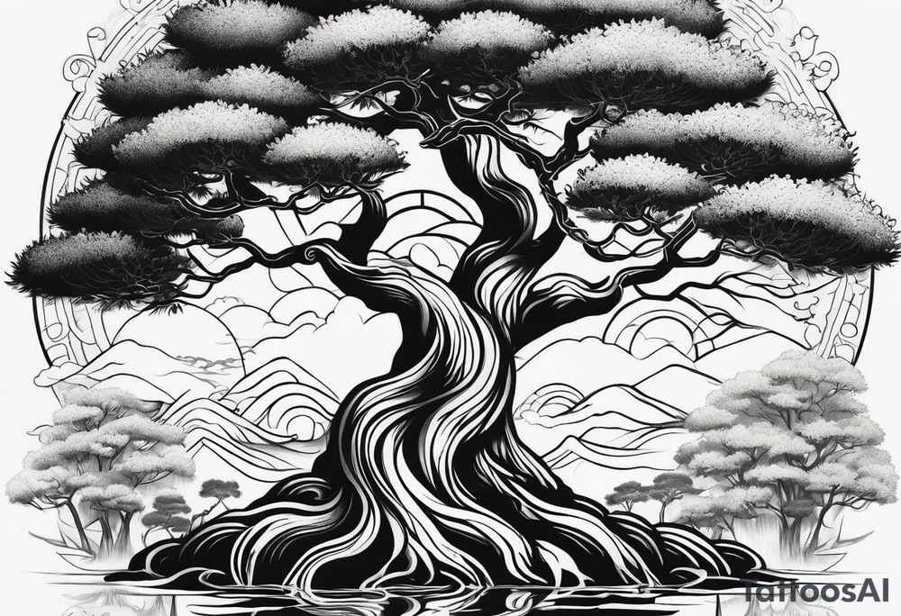 family tree tattoo idea