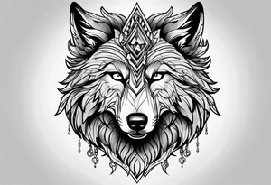 Fierce Wolfe tattoo idea