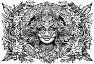 fine line tattoo idea