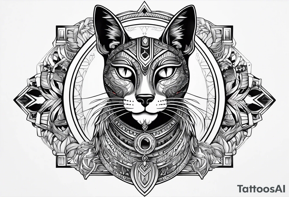 Bastet tattoo idea