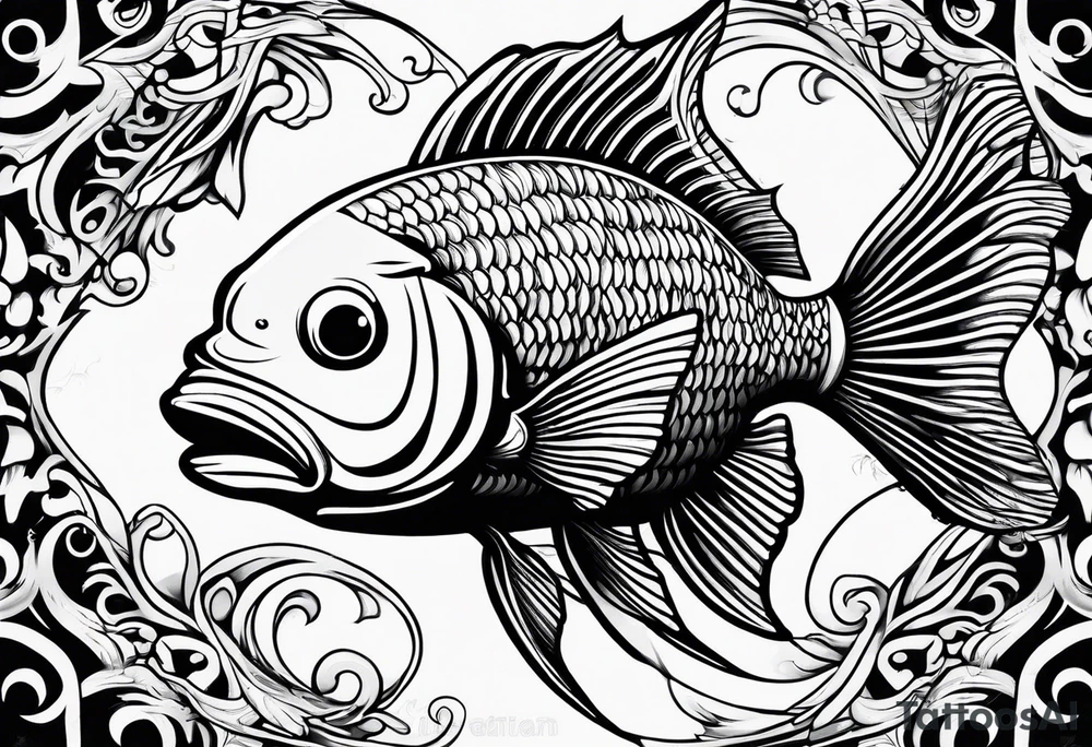 fish tattoo idea
