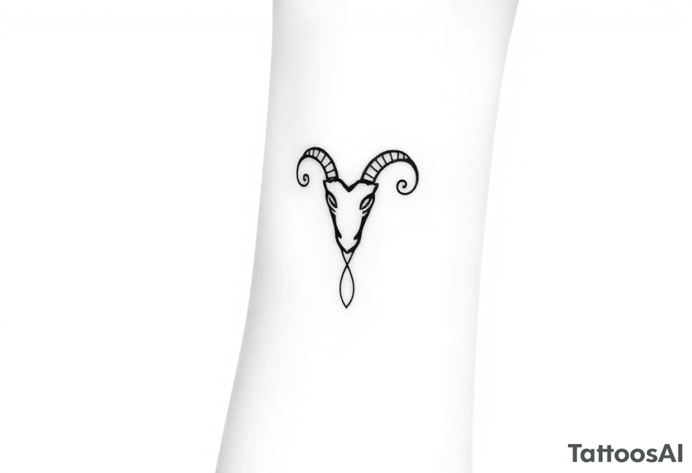 Aries tattoo tattoo idea