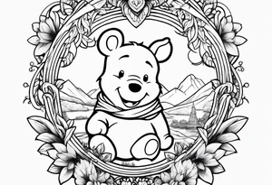 Winnie Pooh tattoo idea