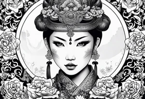 vietnamese bau cua tattoo idea