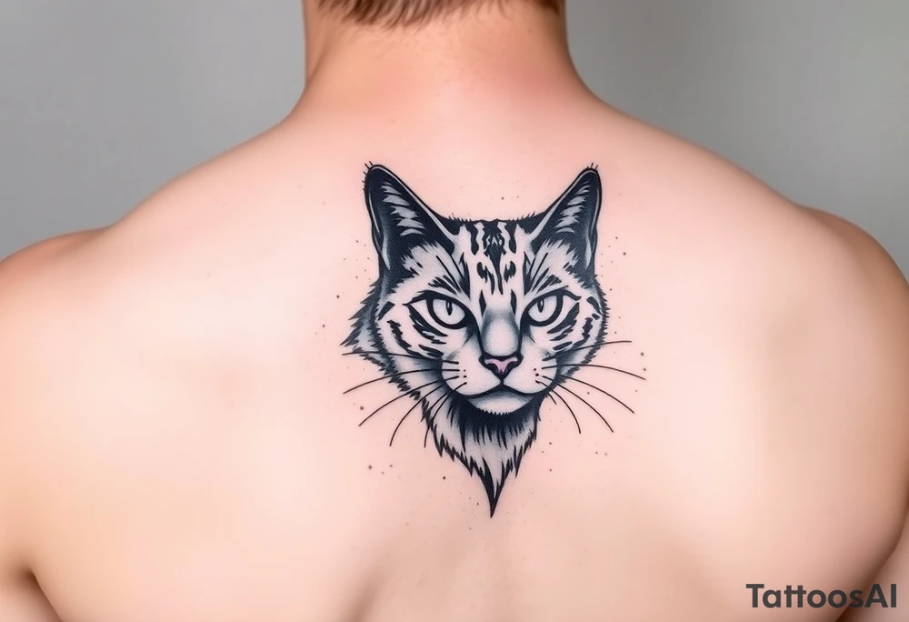 Black Cat tattoo idea