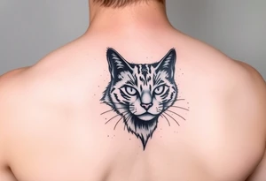 Black Cat tattoo idea