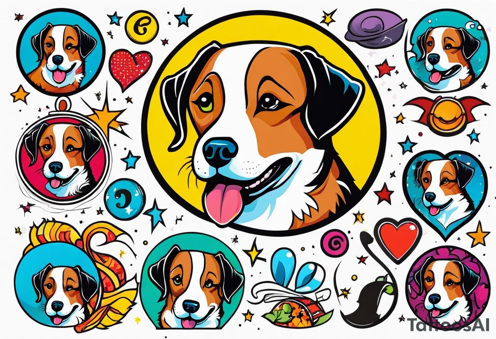 tattoo for my dog buddy tattoo idea