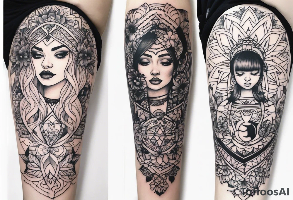 matching tattoos with sister tattoo idea