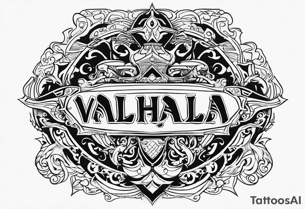 Valhalla tattoo idea