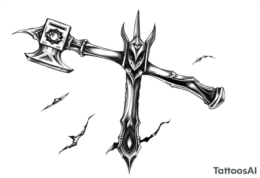 hammerhai tattoo idea