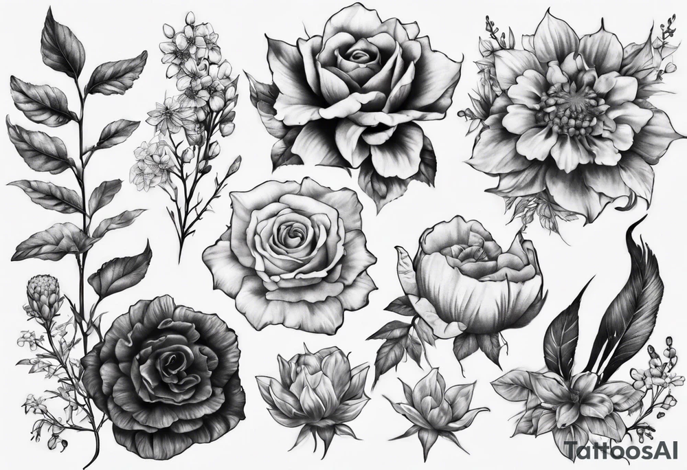 Big Garden tattoo idea