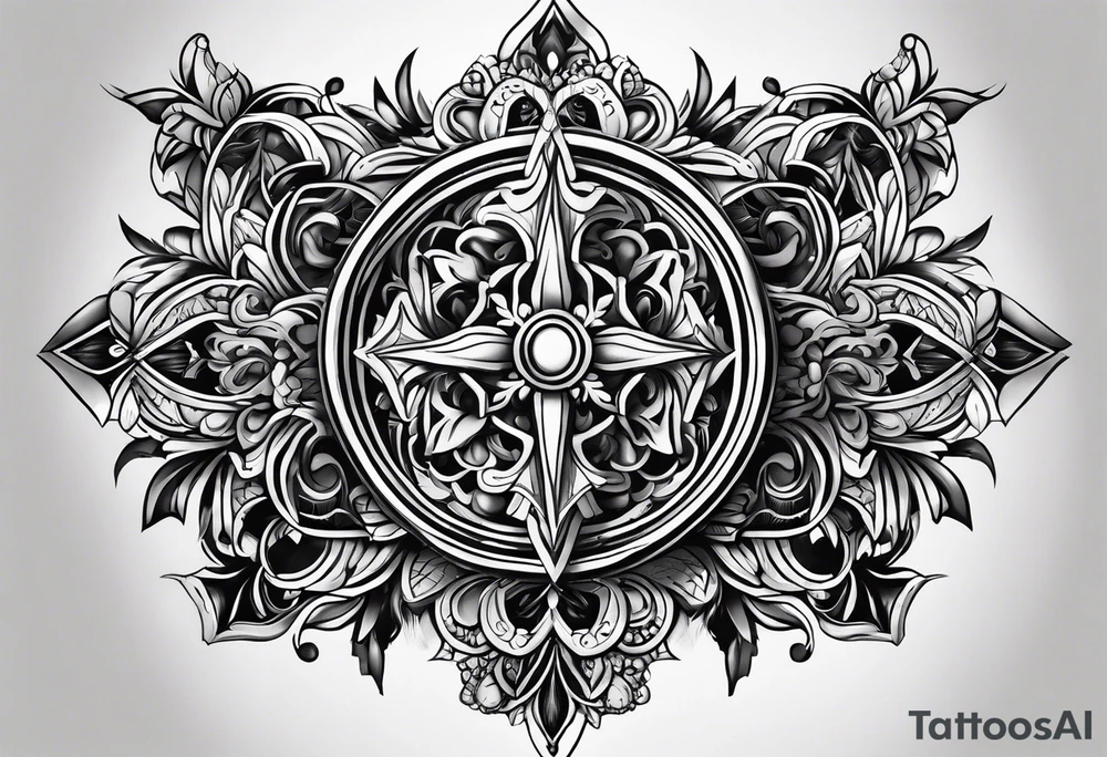 Cross tattoo idea