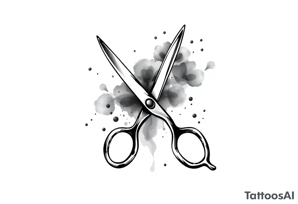 Scissors tattoo idea