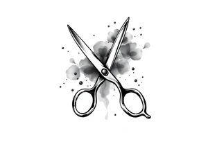 Scissors tattoo idea