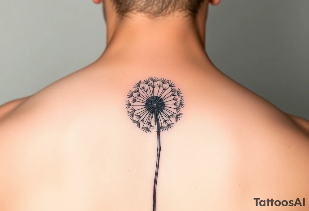 Dandelion tattoo idea