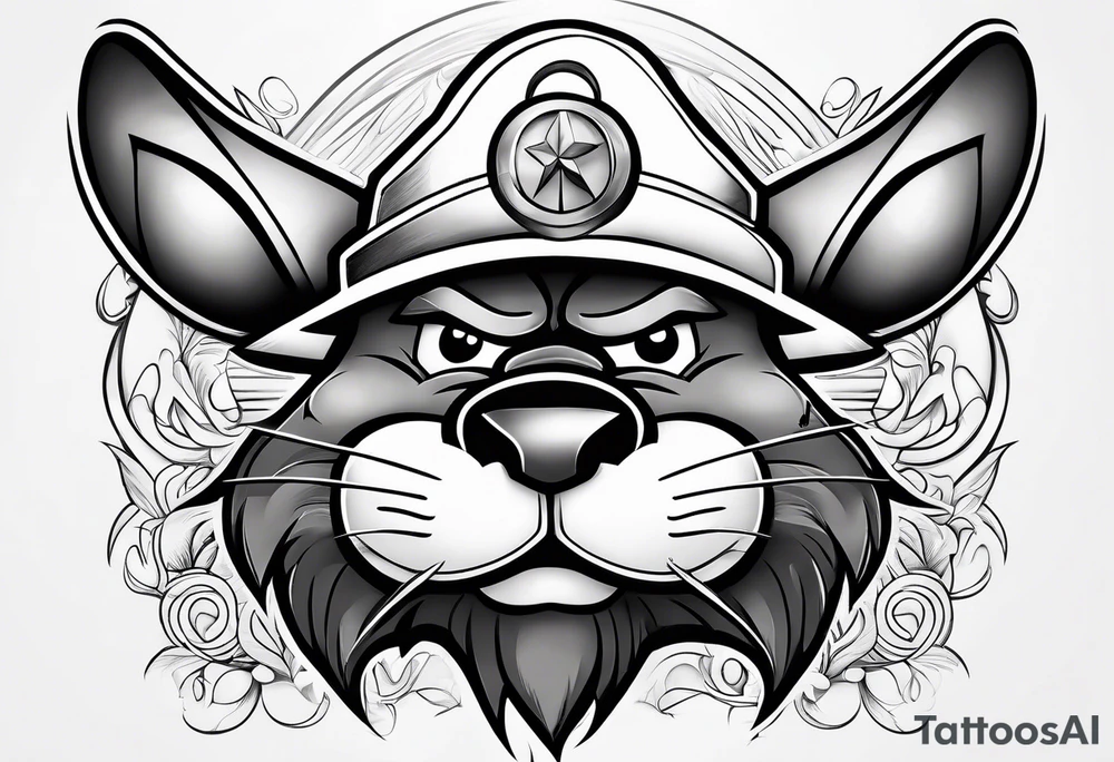 The looney tunes character taz tattoo idea