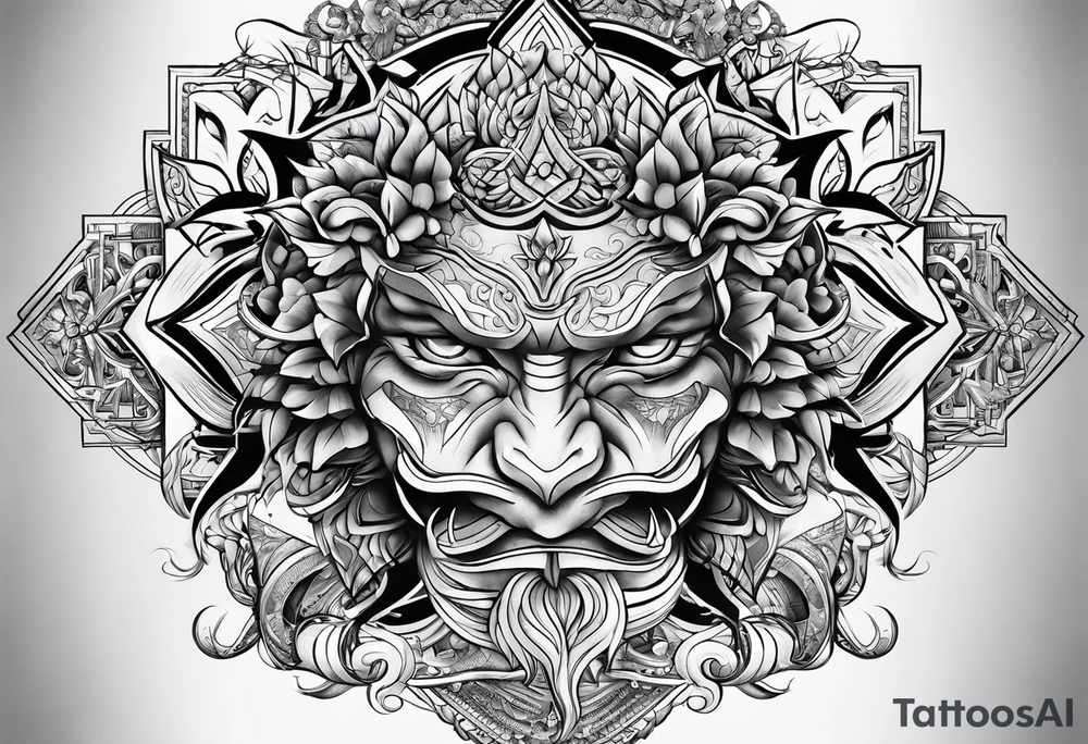 Write the word Nain tattoo idea