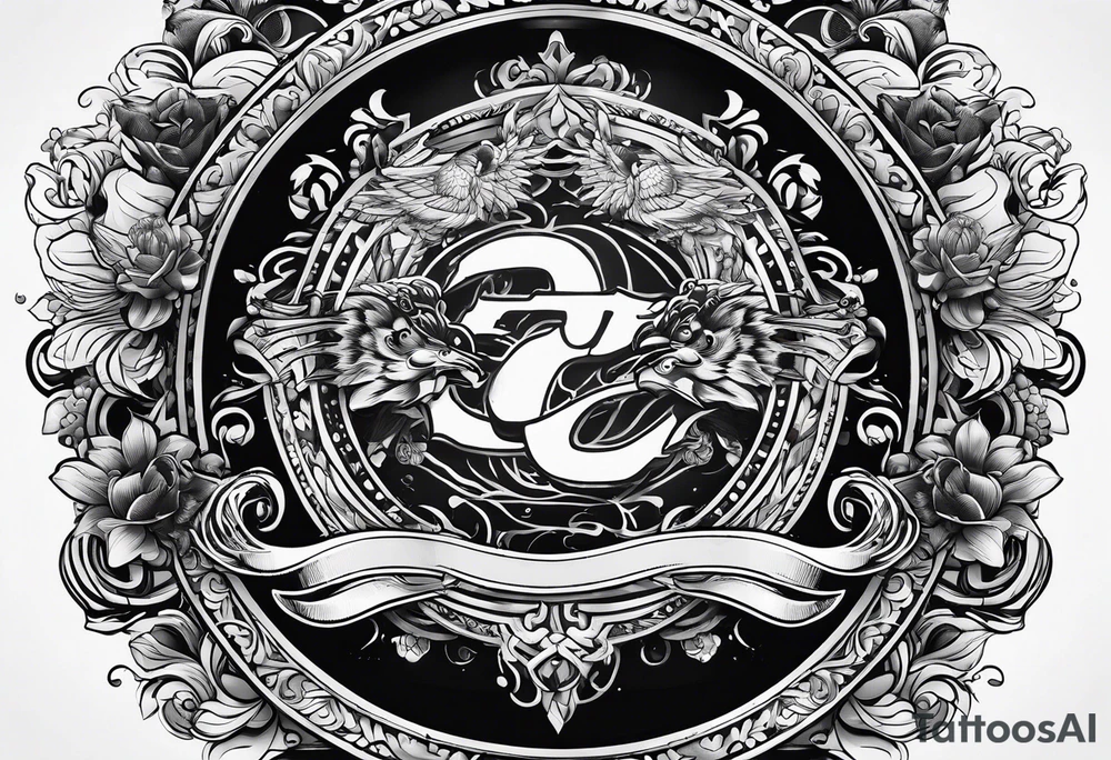 envelope with wax stamp with letter opener on top tattoo idea