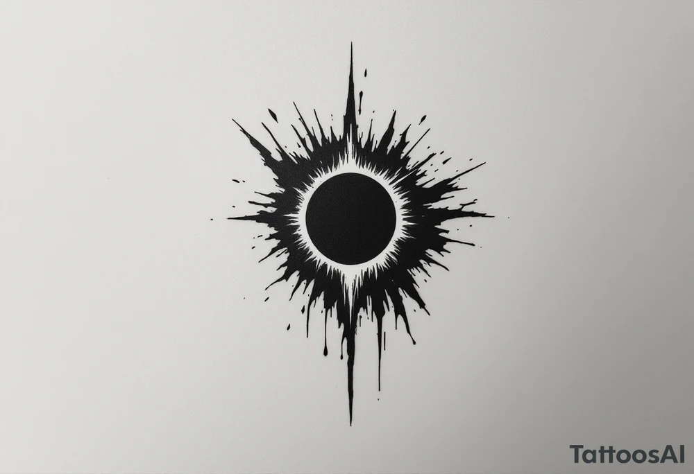 Dark Eclipse  ending everything tattoo idea