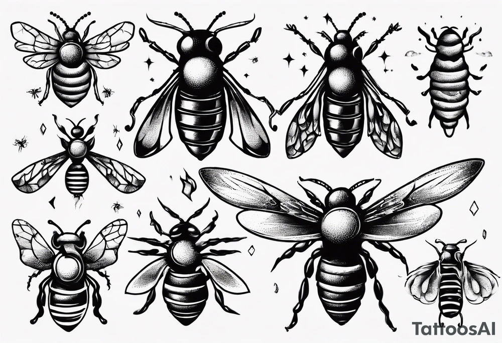 biene tattoo idea
