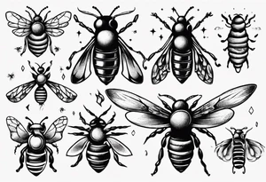biene tattoo idea