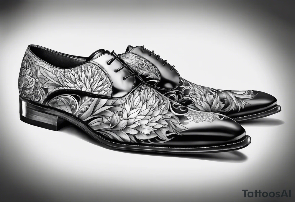 foot tattoo drawing tattoo idea